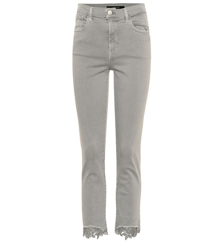 Photo: J Brand - Ruby cropped high-rise skinny jeans