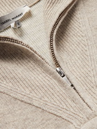 Isabel Marant - Lewin Merino Wool-Blend Half-Zip Sweater - Neutrals