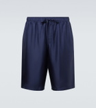 Dolce&Gabbana Silk satin bermuda shorts