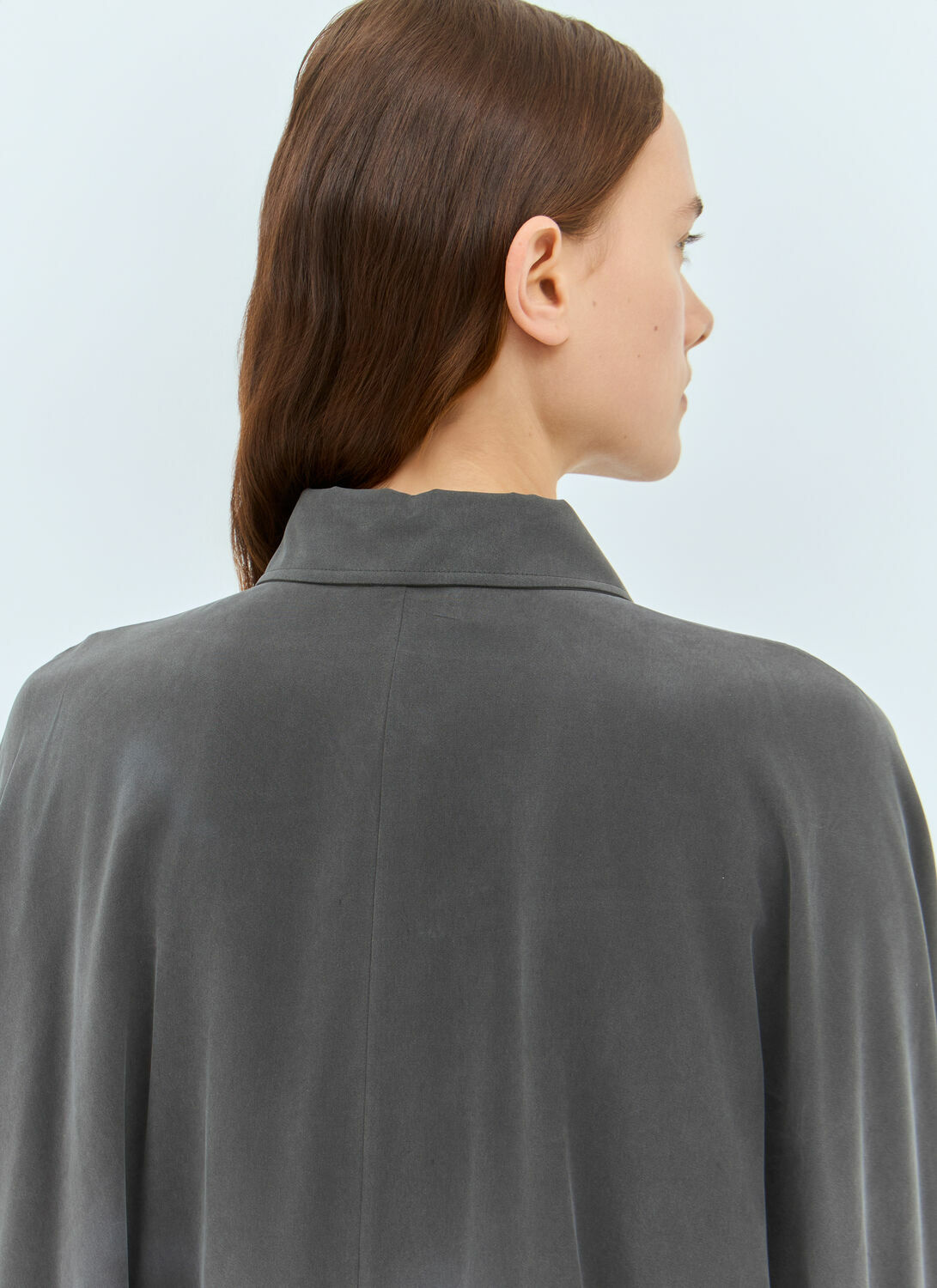 Max Mara Silk Bodysuit Shirt