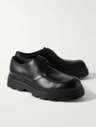 Tod's - Leather Derby Shoes - Black