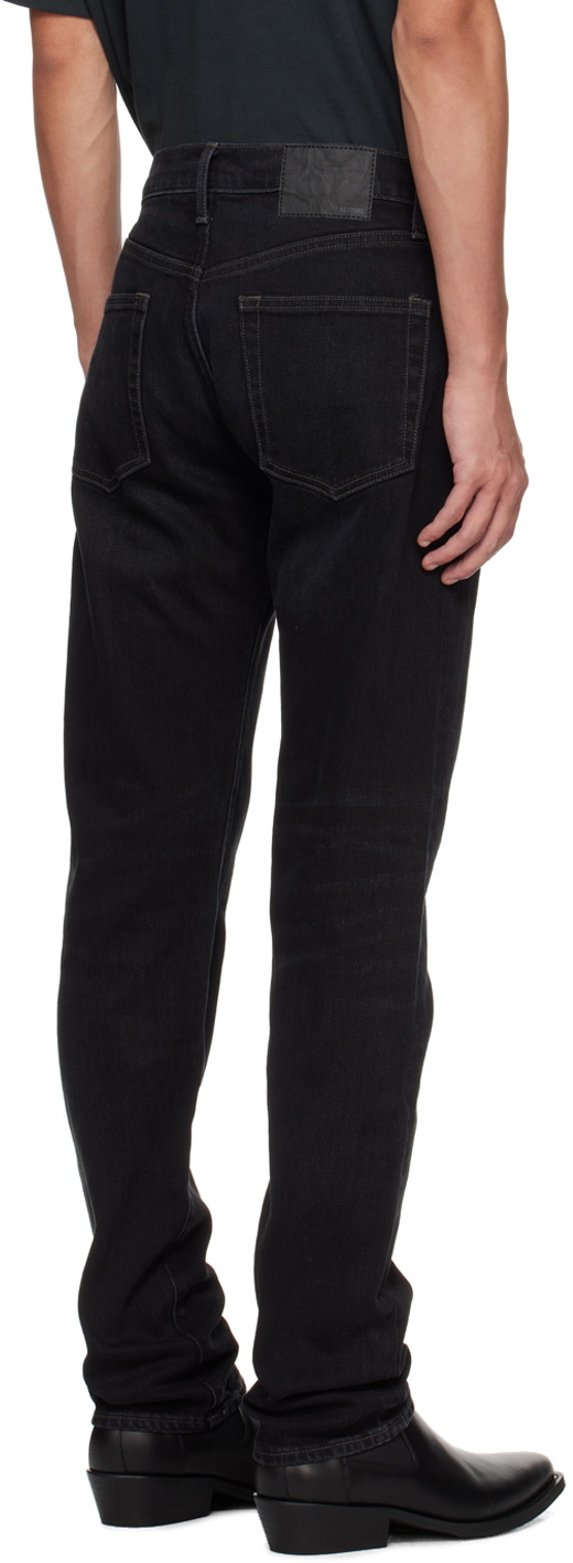 Re/Done Black 60s Slim Jeans