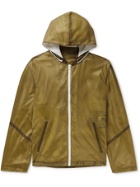 Double Eleven - Panelled Nylon-Ripstop Hooded Jacket - Green
