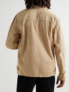 Armor Lux - Fisherman Cotton-Canvas Shirt Jacket - Neutrals