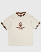 Drôle De Monsieur Le T Shirt Hotel Drôle Beige - Mens - Shortsleeves