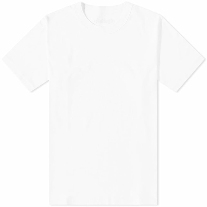 Photo: Sacai x MADSAKI Flock Print T-Shirt in White