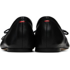 Aeyde Black Nomi Glove Ballerina Flats