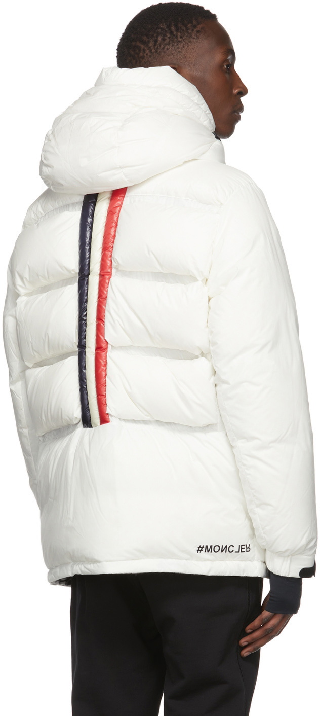 Moncler Grenoble White Monteleger Down Jacket Moncler Grenoble