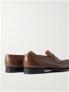 J.M. Weston - Leather Loafers - Brown