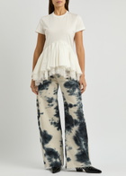 Marques' Almeida Ruffled Cotton T-shirt NO Colour