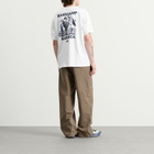 The North Face Men's Basecamp Barista Relaxed T-Shirt in Tnf White/Summit Navy