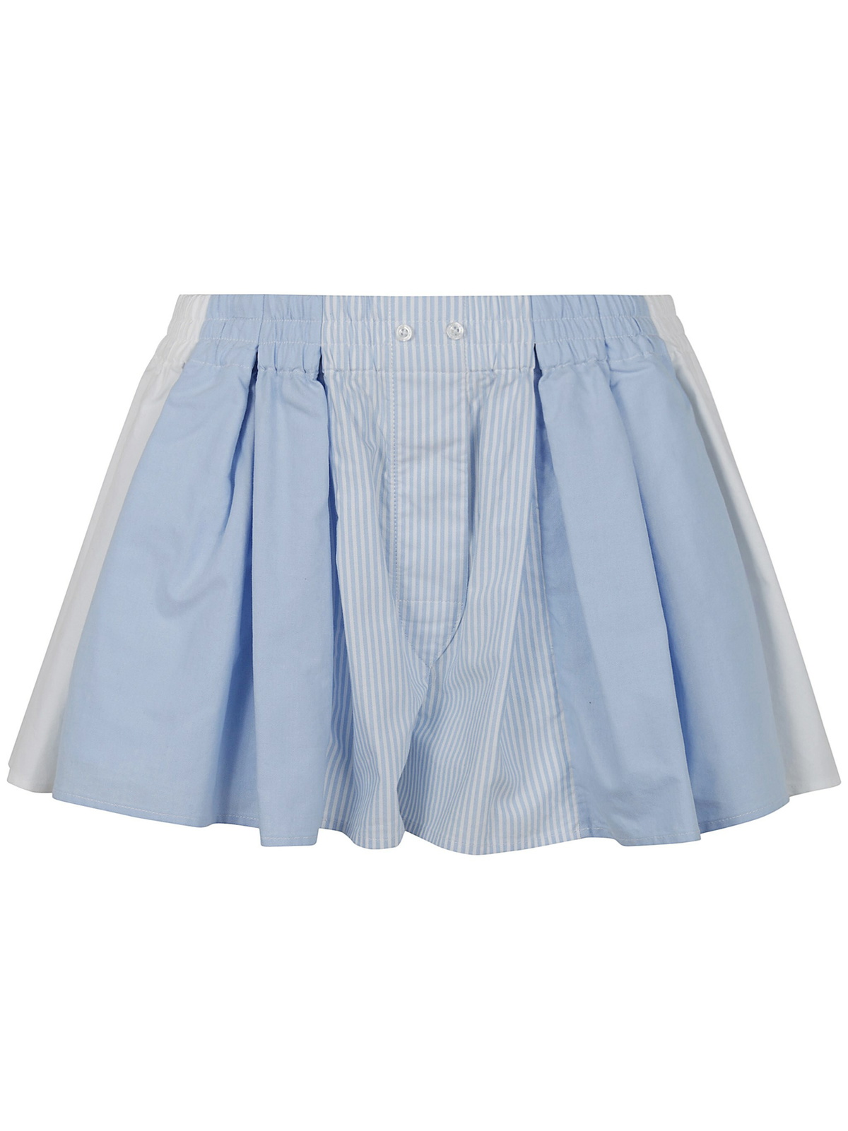 Alexander Wang Pleated Boxer Short in Blue