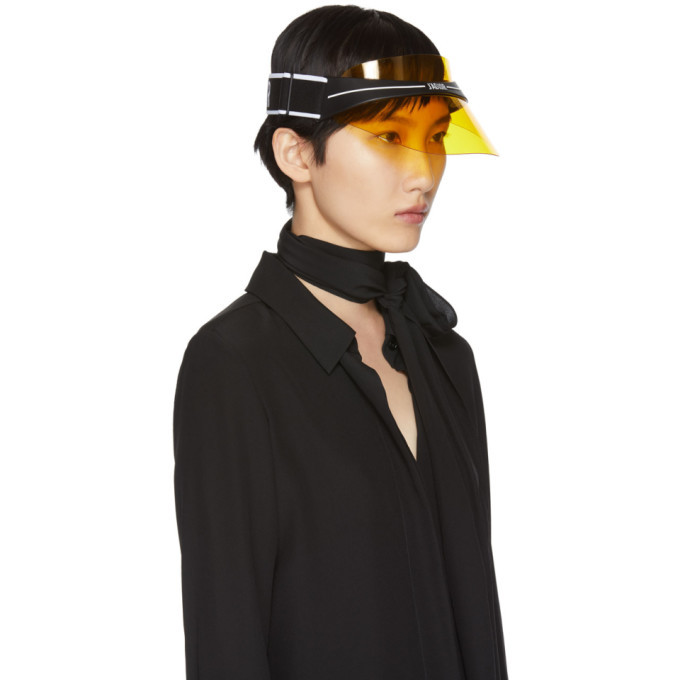Dior Yellow DiorClub1 Visor