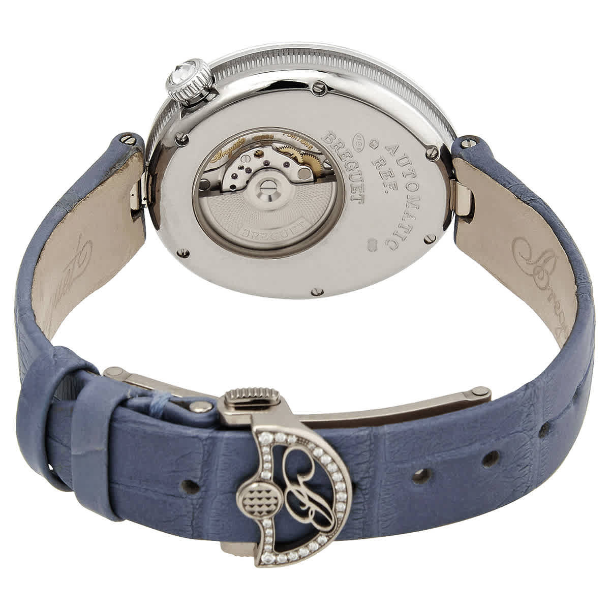 Breguet Reine de Naples Automatic Diamond Ladies Watch 9818BB/5V/922/DD0D