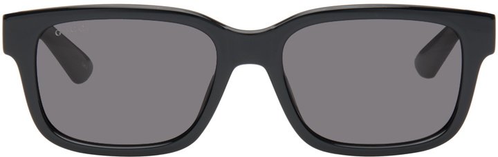 Photo: Gucci Black Square Sunglasses