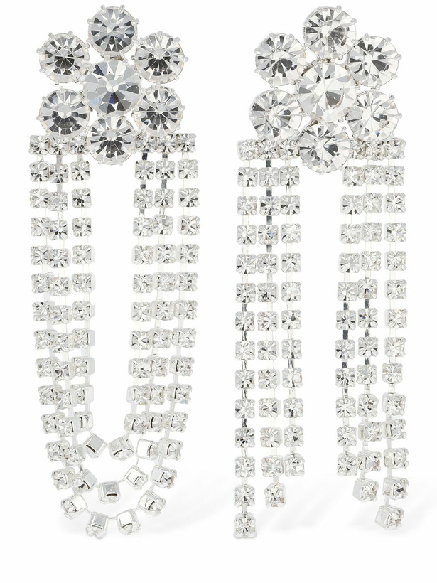 Photo: MAGDA BUTRYM - Mix Match Crystal Flower Dangle Earrings