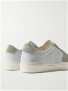 Common Projects - BBall Suede-Trimmed Leather Sneakers - Neutrals