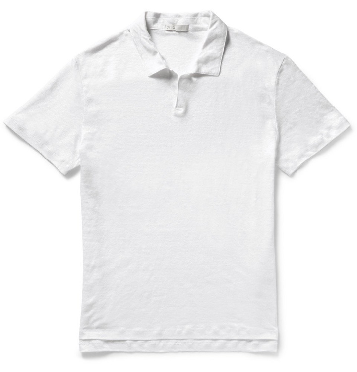 Photo: Onia - Shaun Linen Polo Shirt - Men - White
