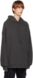 Juun.J Gray Carryover Hoodie