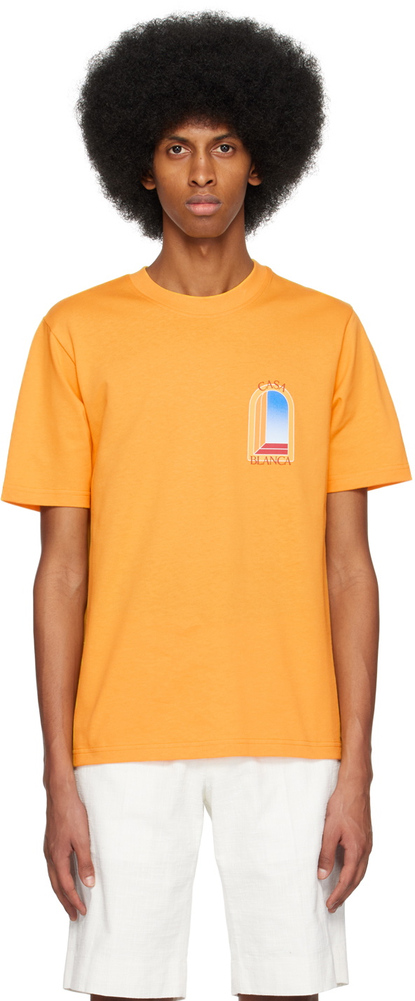 Casablanca Yellow L'Arche De Jour T-Shirt Casablanca