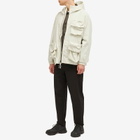 Snow Peak Men's Indigo C/N Parka Jacket in Ivory