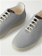 Berluti - Eden Scritto Leather Sneakers - Gray