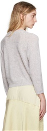 360Cashmere Gray Eda Sweater