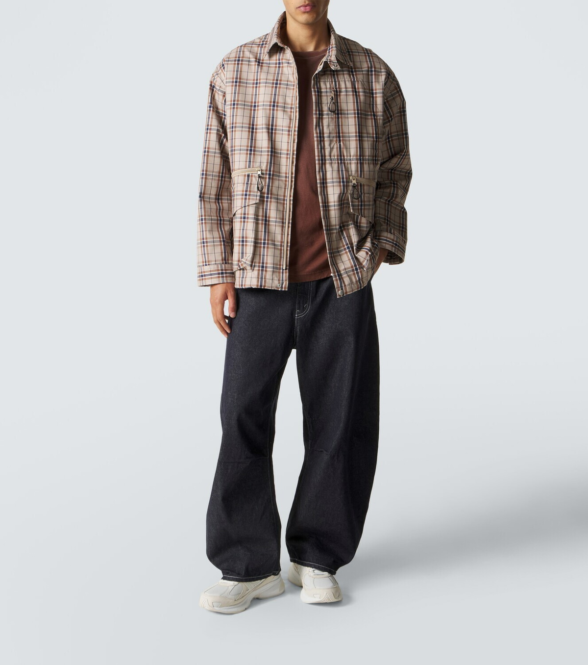 Comme des Garçons Homme x New Balance 2010 leather-trimmed sneakers