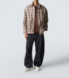 Comme des Garçons Homme x New Balance 2010 leather-trimmed sneakers