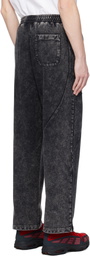 Dime Black Cyclone French Terry Sweatpants