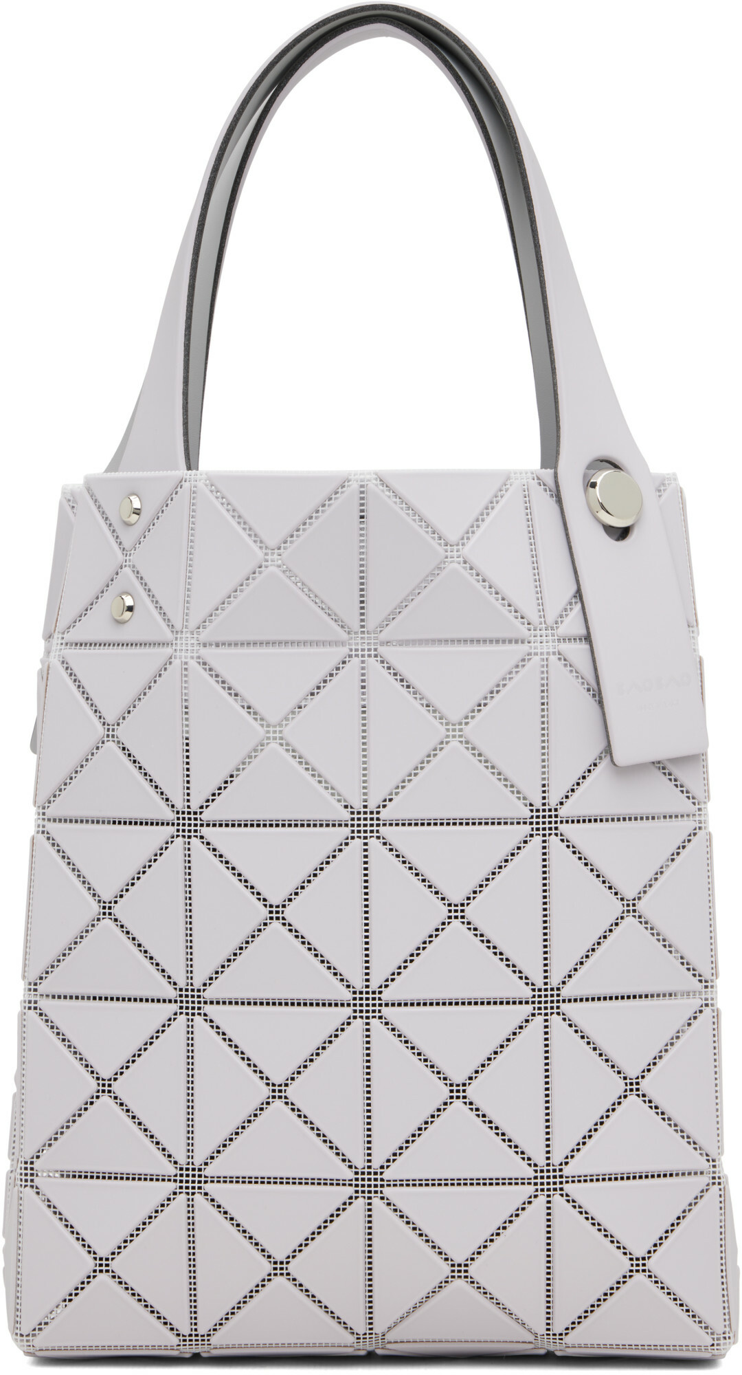 BAO BAO ISSEY MIYAKE Gray Prism Plus Pouch