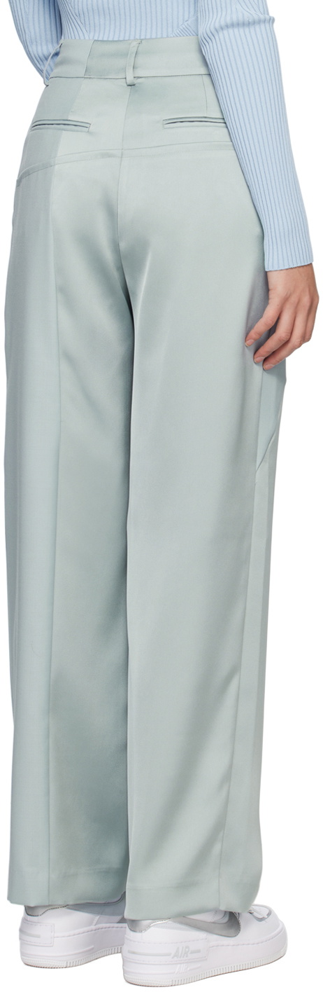 Feng Chen Wang Gray Paneled Trousers