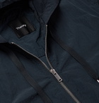 Theory - Ditmars Garment-Dyed Nylon Hooded Jacket - Navy