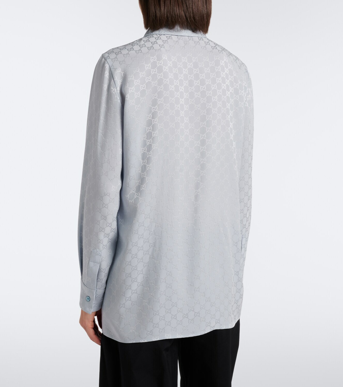 Gucci GG silk jacquard shirt