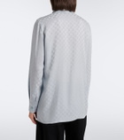 Gucci GG silk jacquard shirt