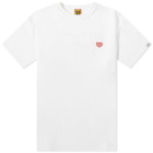 Human Made Men's Heart Badge T-Shirt in White