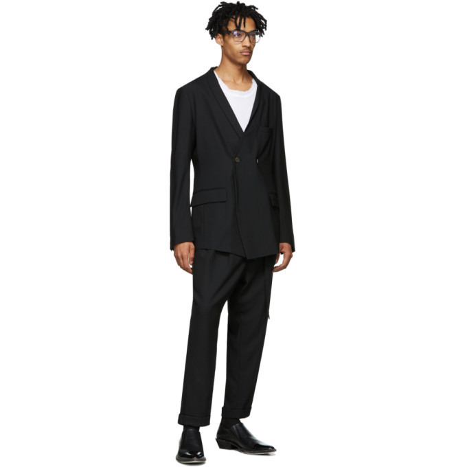 BED J.W. FORD Black Wool Dinner Jacket BED J.W. FORD