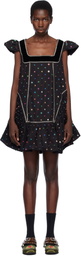 Chopova Lowena Black Jessie Minidress