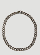 Curb Chain Necklace in Silver