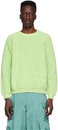 RK SSENSE Exclusive Green Sweater