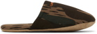 Carhartt Work In Progress Brown Camouflage Slippers