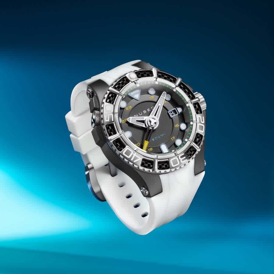 Nubeo Manta Black Dial Mens Watch NB-6120-05