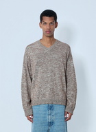 Maison Margiela V-neck Knit Sweater