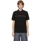 Paul Smith Black Signature Stripe Polo