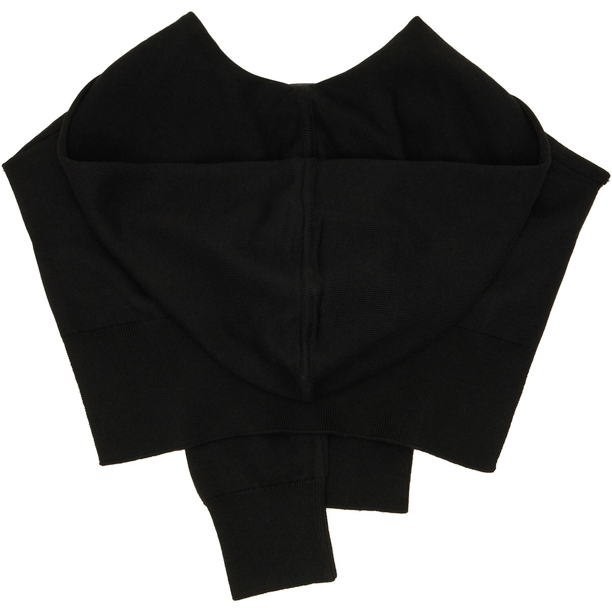 OPEN YY Black Hoodie Sleeve Layer Hood