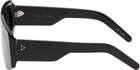 Rick Owens Black Temple Phleg Sunglasses