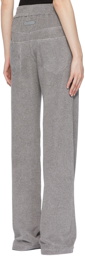 TOM FORD Grey Toweling Drawstring Lounge Pants