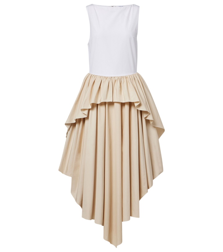 Photo: Loewe Paula's Ibiza cotton poplin midi dress