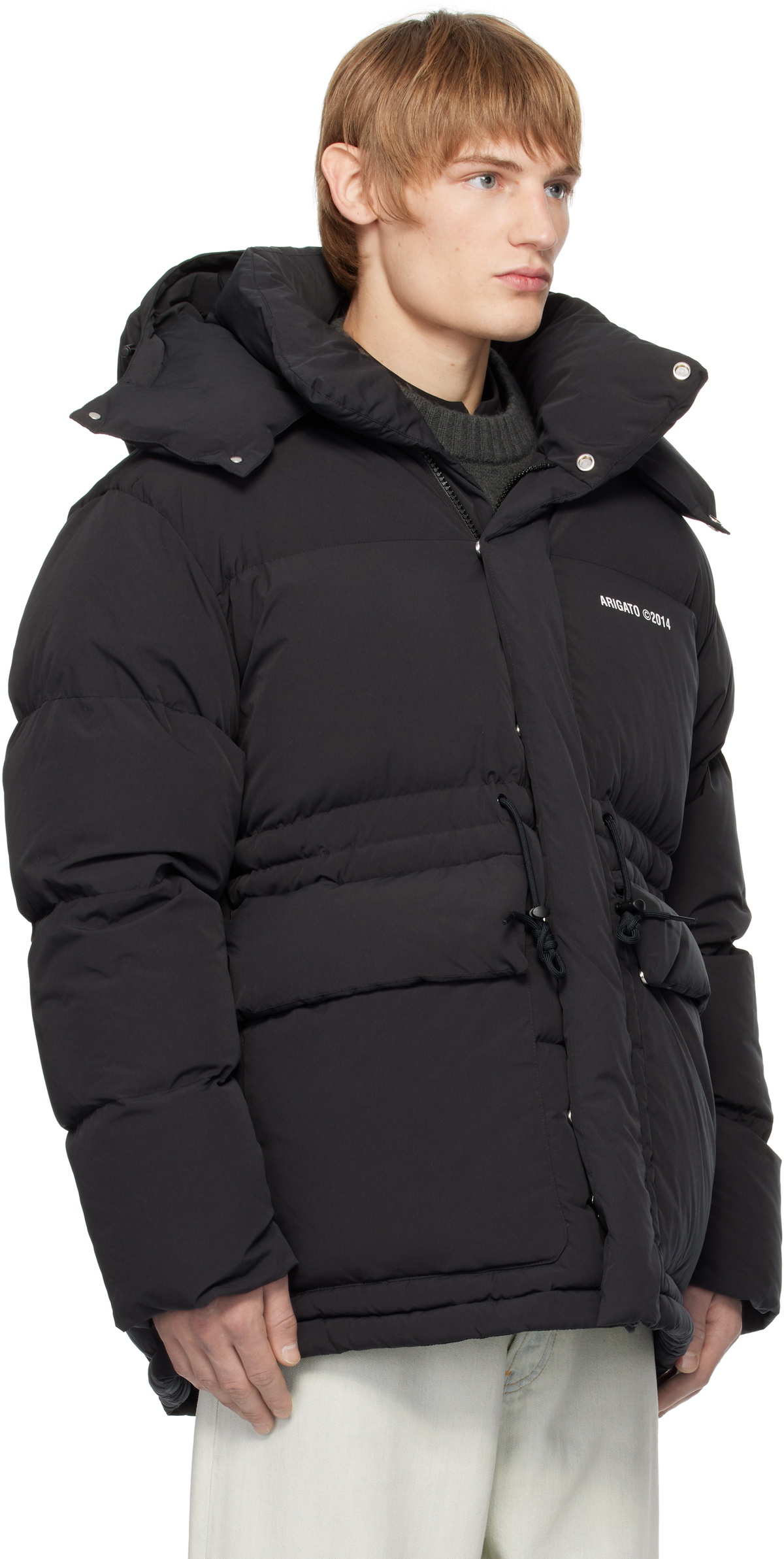 【極美品】AXEL ARIGATO ダウンジャケット タグ付 Mサイズ 黒 Axel Arigato Black Nebraska Down Jacket Axel Arigato