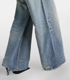 Balenciaga Mid-rise wide-leg jeans